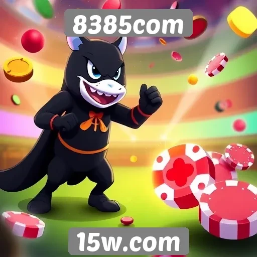 Visão geral das ofertas de jogos no site 8385com