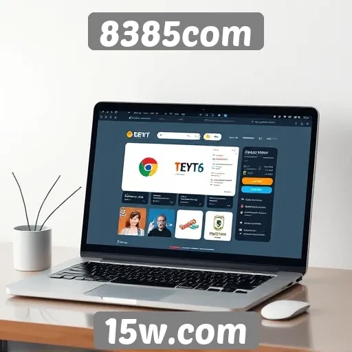 Avaliação da interface do usuário do site 8385com